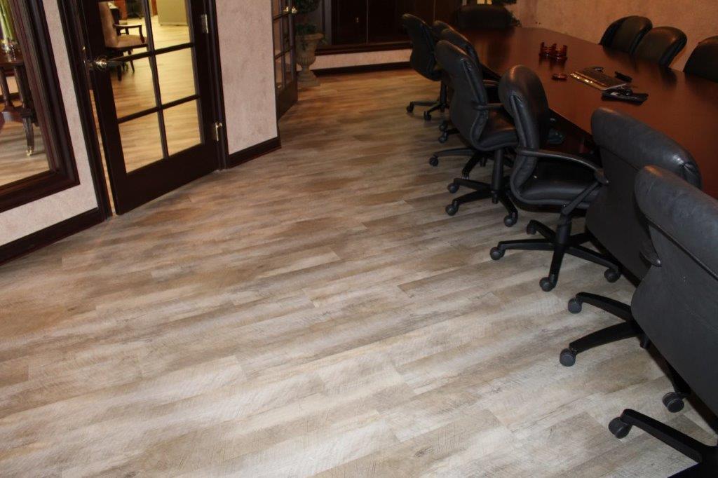 Commercial Flooring for The Keyes Company Conference Room