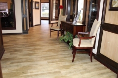 Commercial Flooring for The Keyes Company Waiting Area