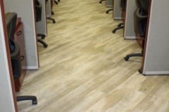 Commercial Flooring for The Keyes Company Cubicle Area