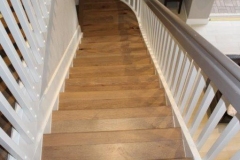 Mirage Engineered Wood installed in Pembroke pines on steps and herringbone pattern